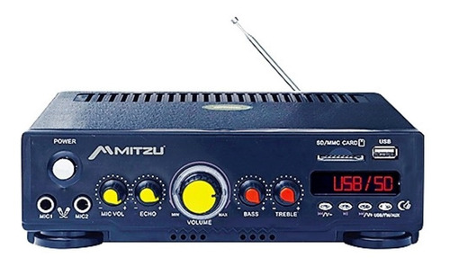 Amplificador Para Sonido Ambiental O Perifoneo Usb/sd 