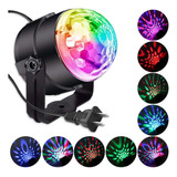 Pack 2 Mini Bola Disco Esfera Luz Led Luces Rgb Foco Fiesta