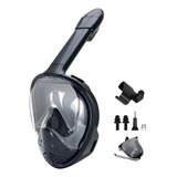 Máscara Mergulho Snorkel Full Face Com Suporte Para Gopro 