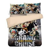 Conjuntos De Ropa De Cama De Anime One Piece Collection...