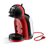 Cafeteira Portátil Nescafé Dolce Gusto Arno Mini Me Automática Vermelha E Preta Para Cápsulas Monodose 127v