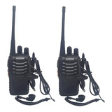 Walkie Talkie Pack 2 Unidades Con Auriculares