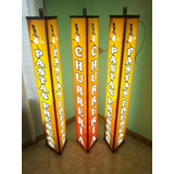 Carteles Triangulares Luminosos!!! Diseños Exclusivos