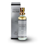 Perfume Masculino Silver Amakha Paris 15ml Para Bolsa Bolso