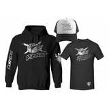 Kit Sudadera + Playera + Gorra Piratas Campeche Lmb Silver