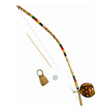 1 Berimbau De Biriba Pintado ( Completo ) Capoeira Da Bahia