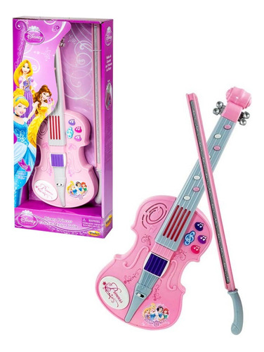 Violín Electrónico Infantil Disney Princesas - Original