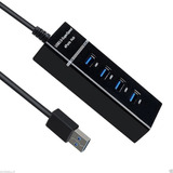 Hub Usb 3.0 Expansão 4 Portas 5.0gb/s Com Led Indicador