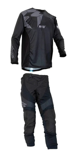 Conjunto Moto Rpm Cross Race Fit Argentina Niños Solomoto