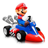 Mario Kart Super Mario Bros Figuras Con Carro Juguete