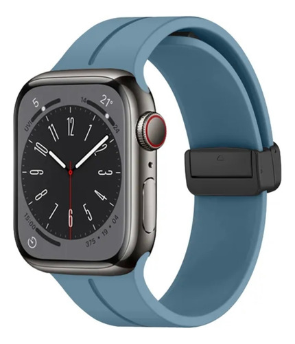 Pulseira Sport P/ Apple Watch 42mm 44mm 45mm 49mm - Azul Cla