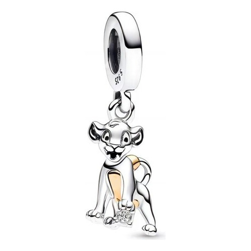 Charm Compatible Con Pulsera Simba 100 Aniversario Disney