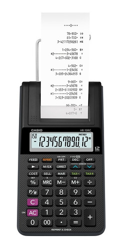 Pack 2 Sumadora Casio 12 Dígitos C/impresor  2.0 Líneas