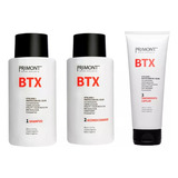 Kit Primont Btx Shampoo + Máscara Capilar + Caja Ampollas