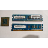 2 Memoria Ram 4gb C/u    1 Preocesador Core I5-3470