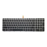 Us Teclado Puntero Hp Elitebook 850 G3 / 850 G4 / 755 G...