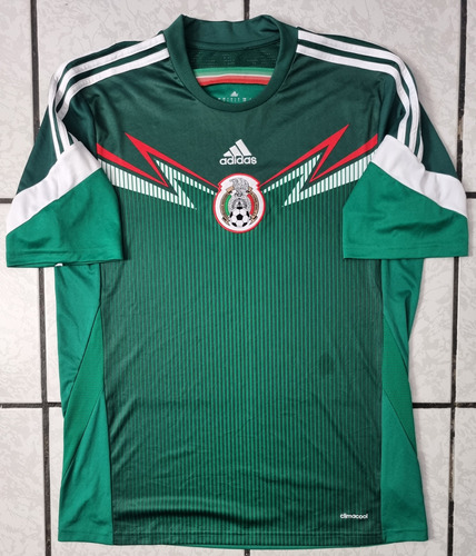 Jersey Selección Mexico adidas 2014 Mundial Brasil Local L