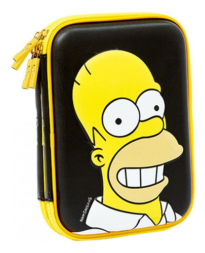 Cartuchera Simpsons Homero Canopla Mooving Doble Eva 