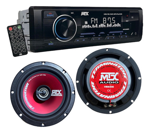 Paquete Estereo + Bocinas 6.5 Bt Aux Usb , 2rca+ Sub Pre3.0v