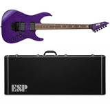 Esp Ltd Kh-602 Kirk Hammett Floyd Rose Purple Sparkle+case