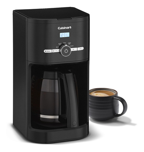 Cafetera Programable De 12 Tazas Cuisinart Color Black 110v/220v