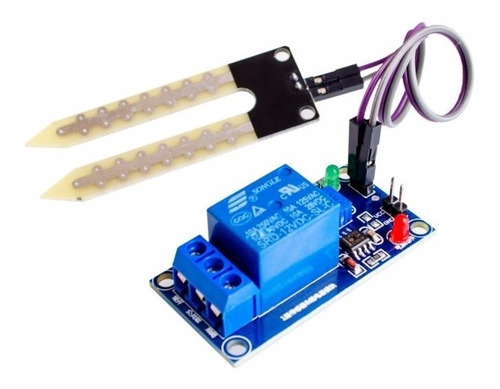 Sensor De Humedad Del Suelo Higrometro Con Rele