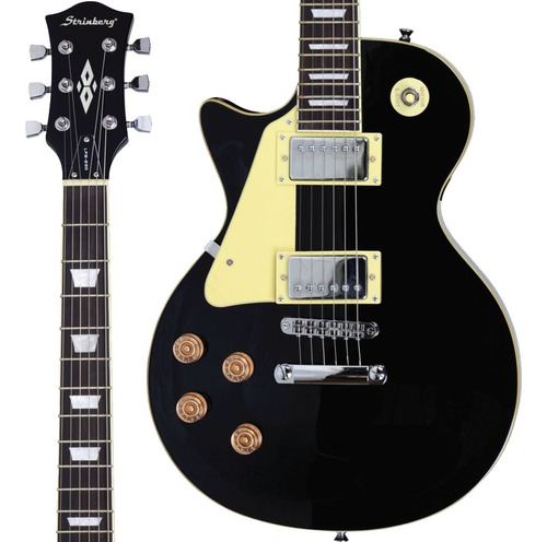 Guitarra Strinberg Canhota Les Paul Lps230 Preta Bk