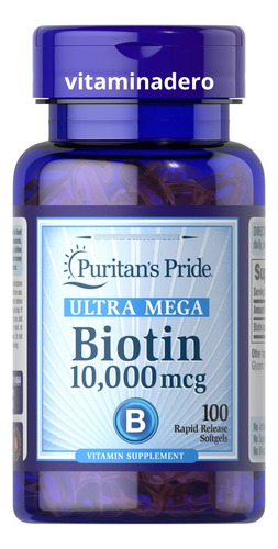 Biotina 10000 Mcg Americana Natural X100