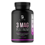 Mezcla De Magnesios De 240 Cápsulas 3 Mag Blend Platinum B Life