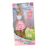 Muñeca Kiara Y Su Mascota Articulada Poppi Doll (no Barbie)