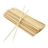 Palillo Para Brocheta De Bamboo 25 Cm 1 Paquete Con 100 Pz