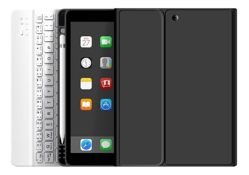 Funda De Teclado Iluminado Con Español Para iPad Mini4/5 A