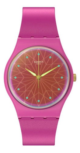 Reloj Swatch Holiday Collection Fantastic Fuchsia So28p110