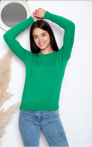 Sweater Pack X 2 Elastizado Básico Mujer Bremer 