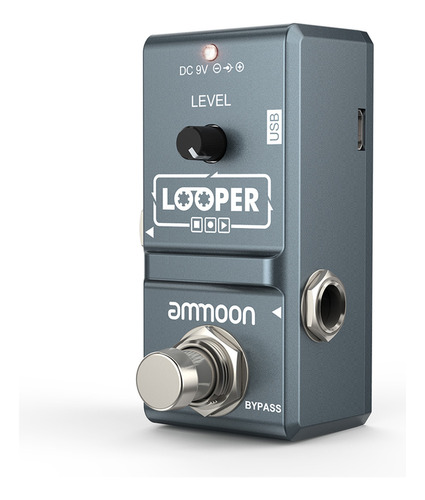 Pedal De Efeito De Guitarra Elétrica Ammoon Ap-09 Nano Loop