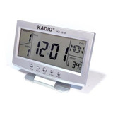 Reloj De Mesa Digital Kadio Kd-1819 Temperatura Fecha Hora