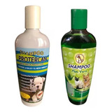 Shampoo Anti-pulgas Y Garrapatas + Shampoo  Aloe Vera 230ml 