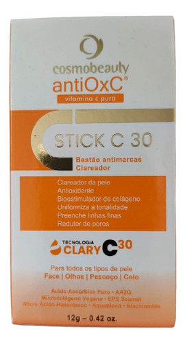 Antiox C Stick C30 Bastão Clareador Antimarcas Cosmobeauty