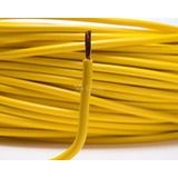 Cable Flexible Automotriz Calibre 14 Amarillo Rollo 100 Mts