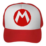 Gorra De Super Mario Bros. Pixelado, Videojuegos