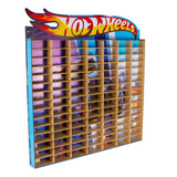 Prateleira Carrinhos Coleção Hotwheels 105 Nichos Mdf 