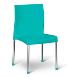 Cadeira Cromo Colors - Varanda - Cozinha - Pracasa Home