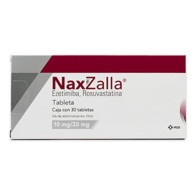 Naxzalla Tableta 10 Mg\u002F20 Mg, 30 Tabletas | Meses sin interés