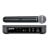 Micrófono Inalámbrico Shure Blx24/sm58-h9