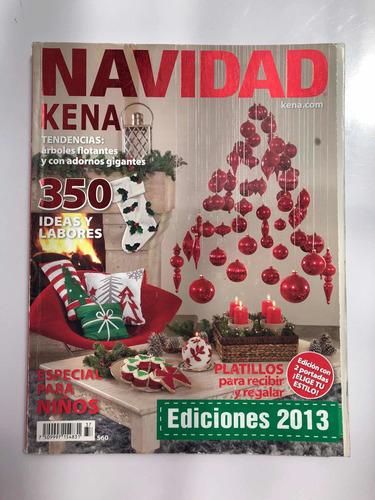 Revista Kena Navidad 2013 Usada Excelente Estado 