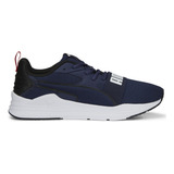 Zapatillas Puma Wired Run Pure Unisex Running Azul