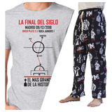 Conjunto Pijama River Remera Pantalón Calidad Premium