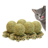 X5 Juguetes  Bolas Catnip Cosas De Gatos Hierba Gatuna Snack