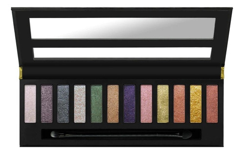 Paleta De 12 Sombras Megawatts Incandescent Kleancolor