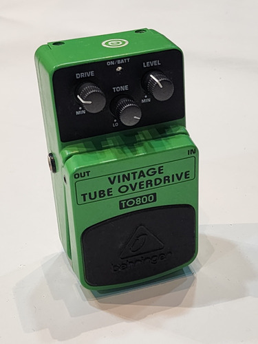 Vintage Tube Overdrive. O Screamer Da Behringuer. 